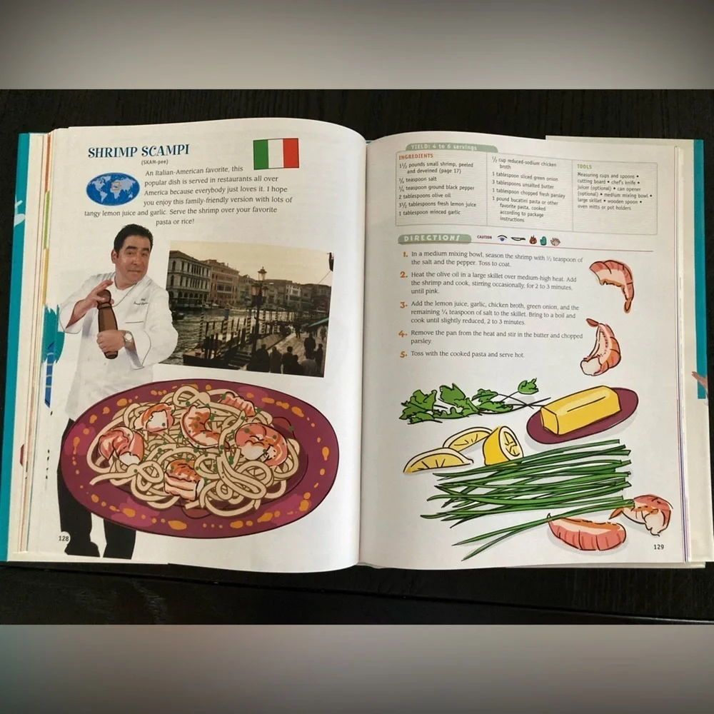 Emeril’s There’s a Chef in my World cookbook